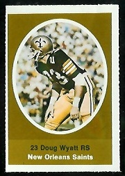 1972 Sunoco Stamps      407     Doug Wyatt DP